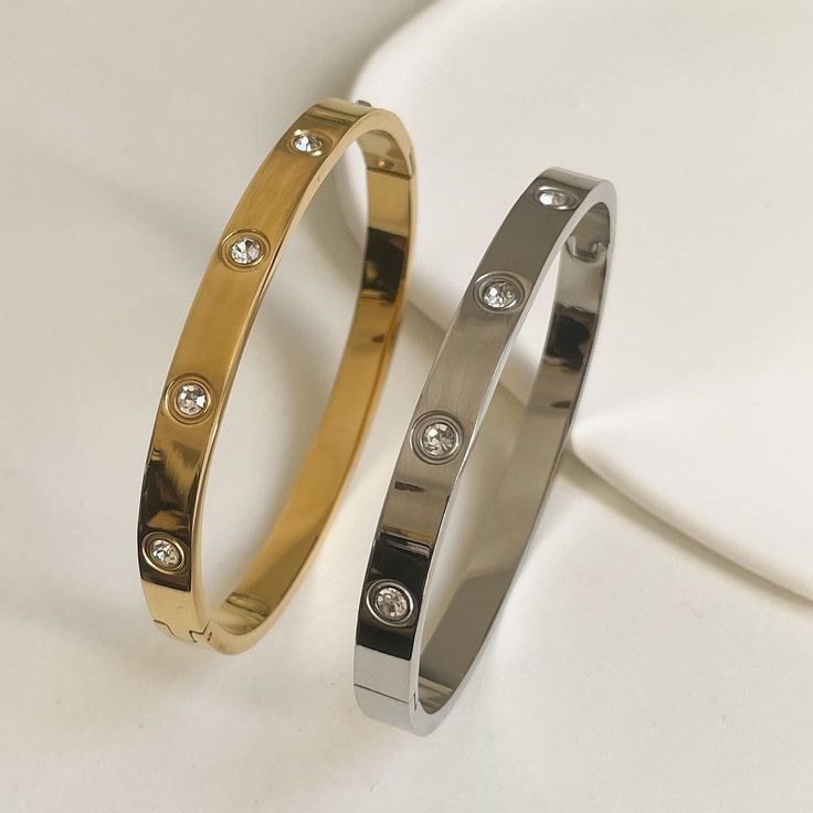 Cartier Gold Stone & Silver Bracelet