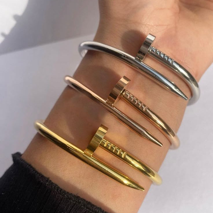 Cartier Nail Bracelets Set Of 3