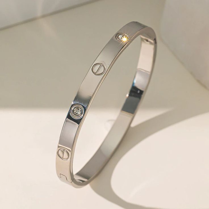 Cartier Silver Stone Bracelet