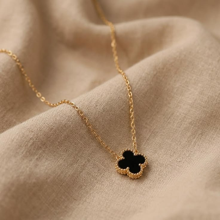 Black Clover Necklace