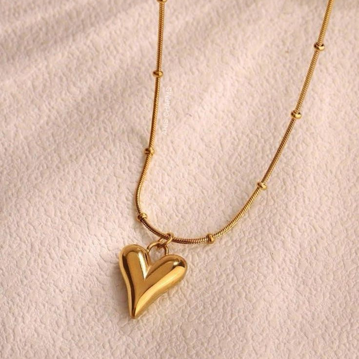 Gold Heart Necklace