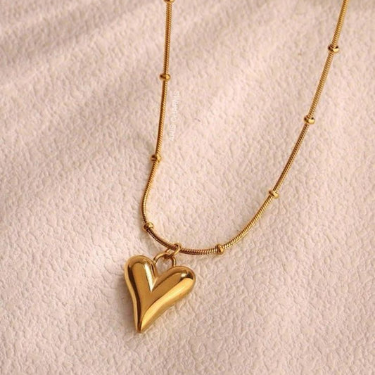 Gold Heart Necklace