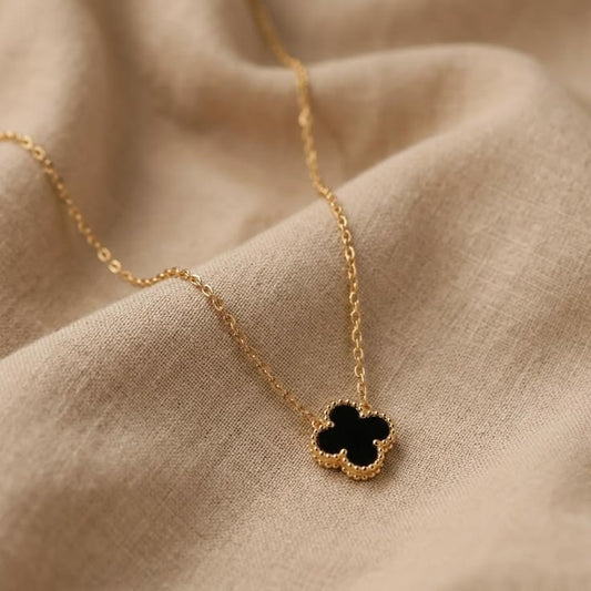 Black Clover Necklace