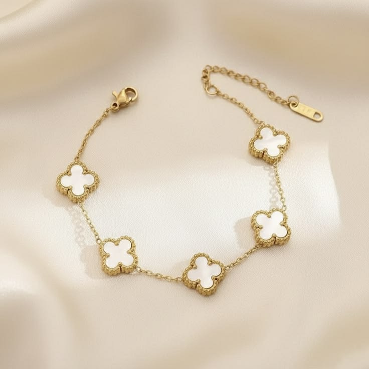 White Clover Bracelet