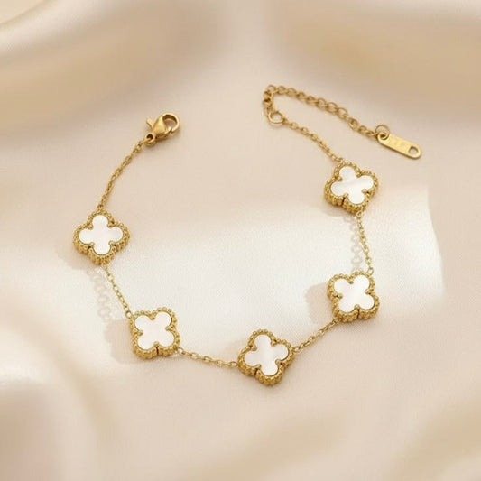 White Clover Bracelet