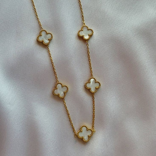 White Clover Necklace